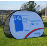 Stalen frame pop-up outdoor banners op maat