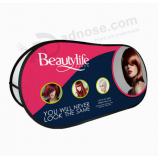 Popup-Display-Banner stehen für eine Messe
