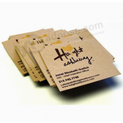 Offset Printing Kraft Paper Business Name Visiting Card