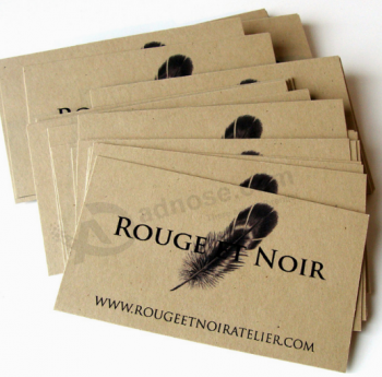 Kraft paper business card name card cheap wholesale