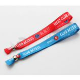 Factory competitive price lastic custom fabric wristband