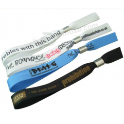 Printed logo promotion wristband for activiy