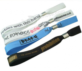 Printed logo promotion wristband for activiy