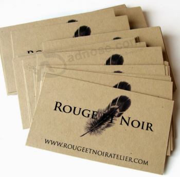 Good Quality Kraft Paper Business Cards Printing