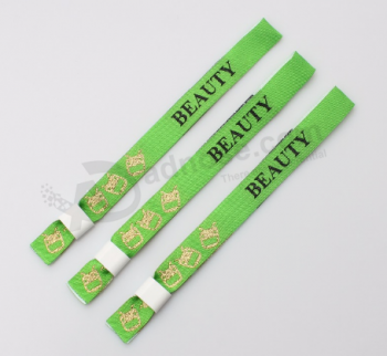 New style custom woven wristband for activities