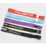 Fashion one-time music festival fabric wristband woven bracelet