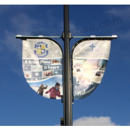 Verschillende vorm aantrekkelijke promotionele straatbanner fabrikant