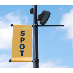 High quality lantern street pole banner custom