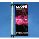 Advertisement vinyl made Street flag Pole Flex Banners For Sale