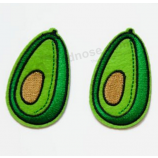Populaire avocado patroon patch borduren naaien fruit patches
