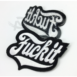 Custom Iron On Embroidery Patches Logo Design Embroidery Badge