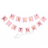 생일 종이 편지 garland bunting banner 생일 파티 장식