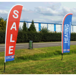 Outdoor Advertising Flag Custom Feather Flags with high quality and any size