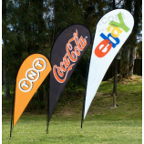 Fabrieks-custom outdoor reclamebanners vlaggen