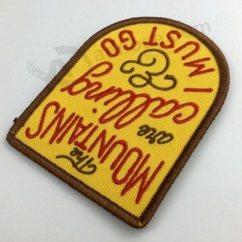 Wholesale Clothing Washable Woven Patch Custom