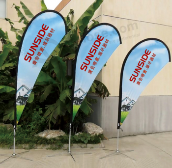 Custom Teardrop Flags Advertising Flags for Businesses with high quality and any size