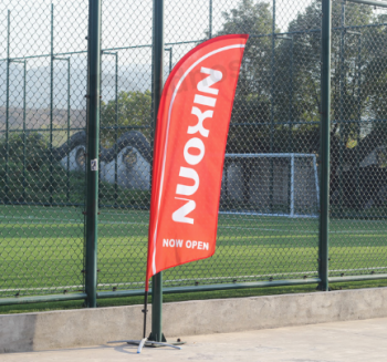 Business Flag Signs Custom Swooper Flag Manufacturer with high quality and any size