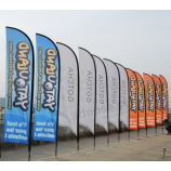 Señales de bandera de swooper al por mayor baratos para publicidad