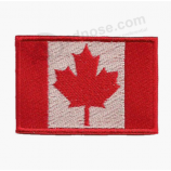 Embroidery national flags patch canada flag patch