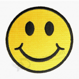 Customized design embroidered iron on textile patches