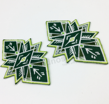 Clothes stick-on embroidery patch woven patch