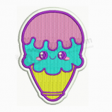 Eco-friendly shape custom clothing embroidered patch