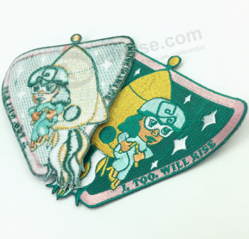 Popular design custom embroidery patch for garment