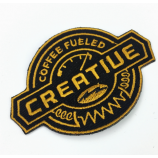Wholesale custom embroidered badge garment woven patch