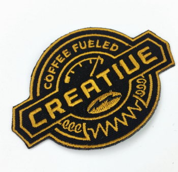 Wholesale custom embroidered badge garment woven patch