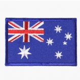 Embroidery sew on Australia flag patches wholesale