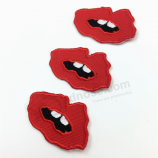 Cheap custom stick-on embroidered patches for apparel