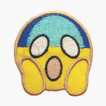 Toppe emoji con ricamo ferro su patch