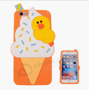 OEM rubber phone cover cartoon silicone mobile phone cover