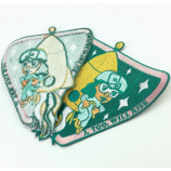 Custom made woven patch clothing badge manufacturer