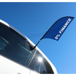 Flying Feather Car Window Flags Mini Swooper Car Flags with high quality and any size