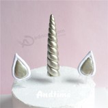 Decoración caliente del partido del unicornio del amazonas para la fiesta de cumpleaños de los cabritos venta caliente de los niños fuentes del cumpleaños decoración de la torta