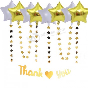 Met dank u banner 11pcs thanksgiving feestdecoratie