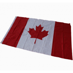 High quality 150D polyester the flag of Canada with any size