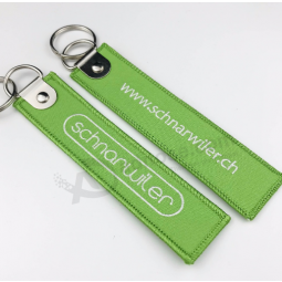 Professional Embroidery Manufacturer Custom Cheap Key Hang Tags