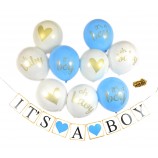 Baby shower feest decoraties het is een jongen banner ballon kit