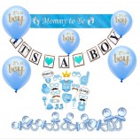 Baby shower decoraties voor jongen het is een jongen banner mummie sjerp