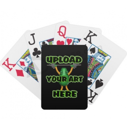 Promotionele pokerspeelkaarten instellen afdrukken met logo