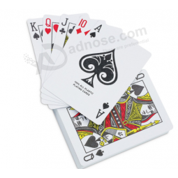 顶级销售定制高品质扑克牌与亚麻整理