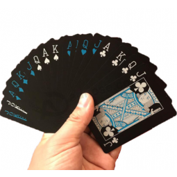 Oem top qualität schwarzkernpapier trading card