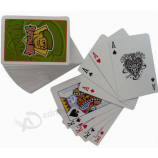 Cartões de jogo impressos em frente e verso cartões de poker impressos personalizados