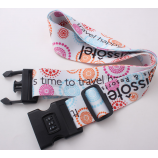 Luggage Belt Strap With Quick Release Buckle and Luggage Tag