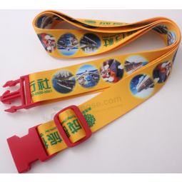 Release Buckle Adjustable Luggage Strap Belt Colorful Solid luggage belt