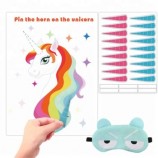 Hot sale kids party party rainbow pin el cuerno en el unicornio