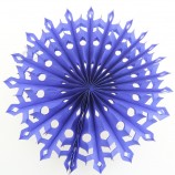 Ventiladores ocos do papel para a decoração do casamento do berçário do chuveiro de bebê para a venda
