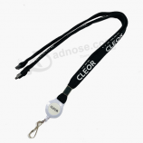 Sichere schwarze Metallschnalle Knebellange mit Logo